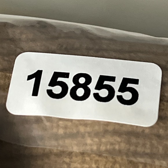 Uniqlo Lambswool Half Zip Sweater Women's Medium Brown 100% Wool Ribbed Jumper - Picture 11 of 11